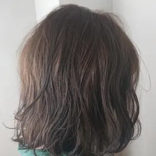 ミディアム カラー 田邉 俊和のヘアスタイル