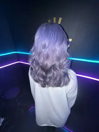 セミロング カラー LINOAH所属・💫ハイトーン💫 サトウタカトのヘアスタイル