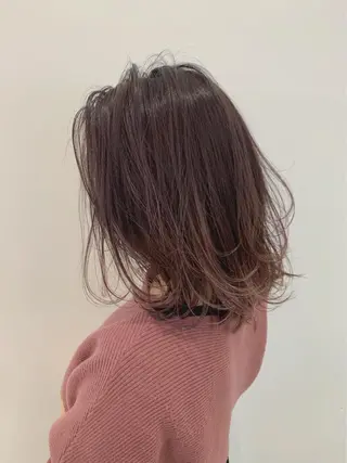 ミディアム カラー nubes所属・🌟高田 聖菜🌟のヘアスタイル