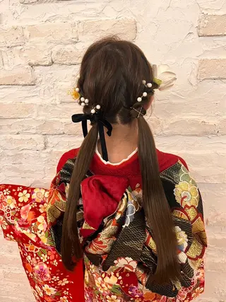 ヘアアレンジ 荒島 由佳のヘアスタイル