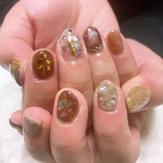 ネイル The Best Beauty受付担当のヘアスタイル