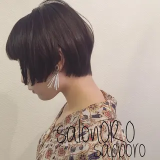 ショート カラー toiro by lien hair atelier所属・池田 真由美のヘアスタイル