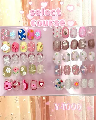 ネイル ぽっぷん satomiのネイルデザイン