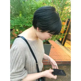 ショート カラー センスをお届けします 大谷将生INFPのヘアスタイル