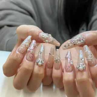 ネイル ゴテゴテ ネイルのネイルデザイン