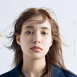 ミディアム newi 川崎店のヘアスタイル