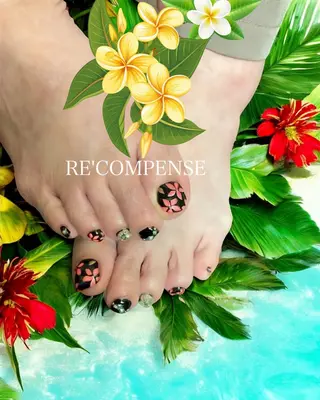 ネイル RE'COMPENSE所属・れこん ぱんすのネイルデザイン