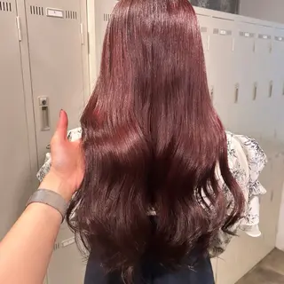 セミロング IS所属・横浜美容室/透明感 カラー/レイヤーのヘアスタイル