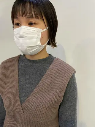 ショート silo所属・silo MOKA 顔周りカット🦦のヘアスタイル