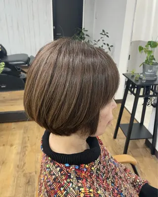 ショート カラー hair  mic(ヘアーミック)所属・【hair mic】 植田隆文のヘアスタイル