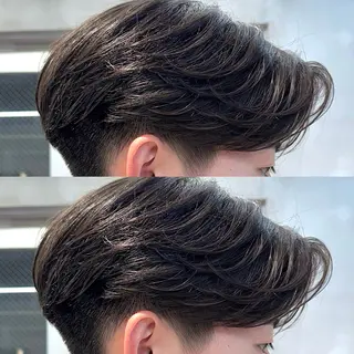 メンズ nicoTOKYO 原宿所属・センターパート /メンズ/海野颯生のヘアスタイル