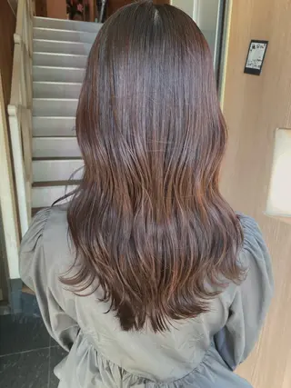 ミディアム カラー ヘアアレンジ 村上 ゆういのヘアスタイル