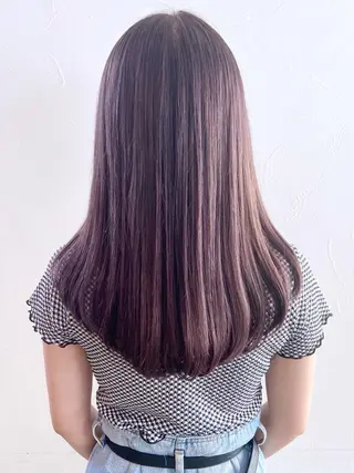 セミロング カラー パーマ ヘアアレンジ ITbyALBUM 浦和店のヘアスタイル