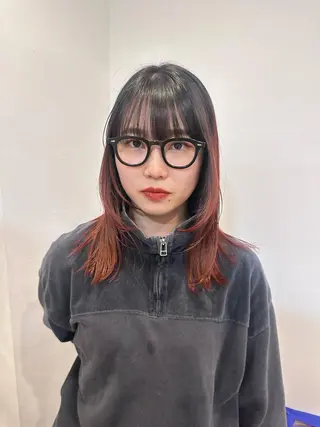 カラー 梅田/柔らかカラー/ オオハシ リナコのヘアスタイル