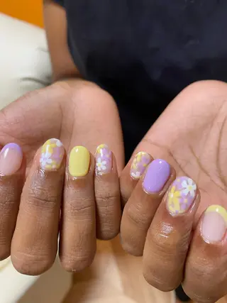 ネイル Amber21.所属・Nagahama Akariのネイルデザイン