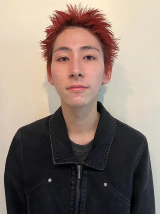 ショート メンズ レイヤーカット\ウル フ　chinatsuのヘアスタイル