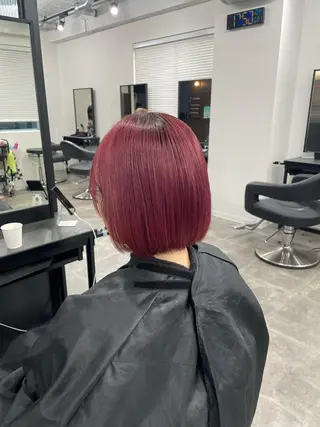 ミディアム カラー 🎀暖色/ラベンダー /paru🤍のヘアスタイル