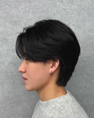 パーマ メンズ 森龍馬 メンズ専門美容師のヘアスタイル