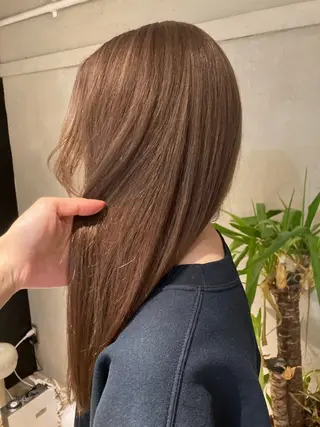 ロング 暖色/ブリーチカラー 希空🪽🤎のヘアスタイル