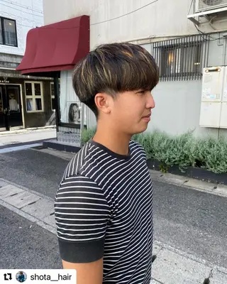 ミディアム カラー メンズ 🩷Eny terrace🩷のヘアスタイル