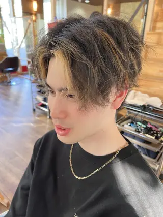 カラー ヘアアレンジ メンズ 🌻井上 マリー🌻のヘアスタイル