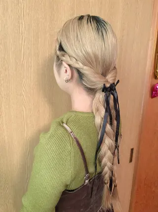 ロング ヘアアレンジ VAN COUNCIL春日井店所属・り んのヘアスタイル