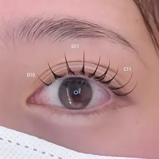 マツエク・マツパ fein.aoi🎀 🤍のマツエク・マツパデザイン