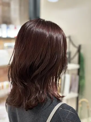 ミディアム カラー 艶髪☆外国人風カラー ハイトーン多田修弥のヘアスタイル