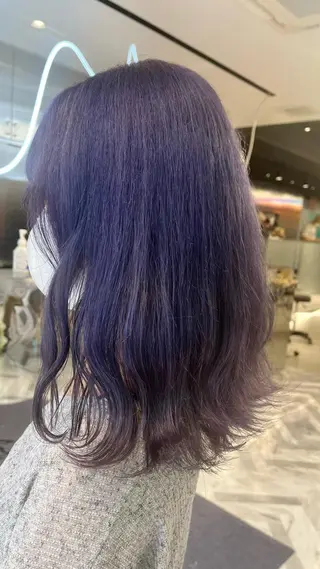 ロング カラー ヘアアレンジ mai🤍縮毛酸性ス トレート/アイリストのヘアスタイル