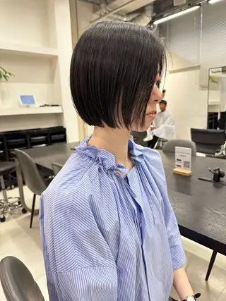 ミディアム CUT LINE所属・ヘアドネーション/ ショート・ボブのヘアスタイル