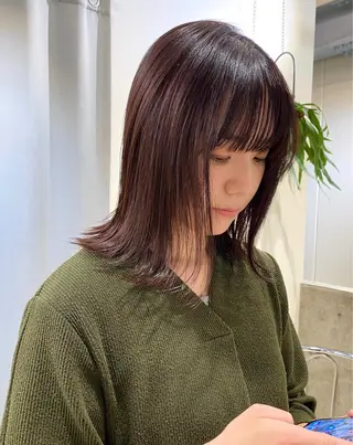 ミディアム カラー 村田 りょうやのヘアスタイル