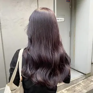 カラー 透明感ラベンダー/ レイヤー/表参道のヘアスタイル