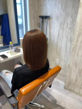 ミディアム 新井那紬🌿 arai nahoのヘアスタイル