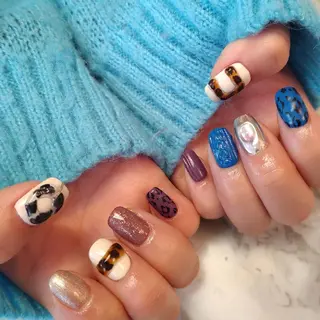 ネイル ジェヌインネイル 河内のネイルデザイン