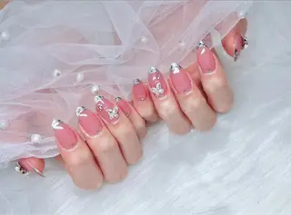 ネイル ETERNA Nail 銀座店【パラジェル/フィルイン/チップ長さだし/マグネット/ニュアンス】所属・ア カリのネイルデザイン