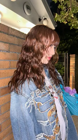 ロング gemhair&makeup所属・Fuka／艶カラー ／ケアカラー／パーマのヘアスタイル