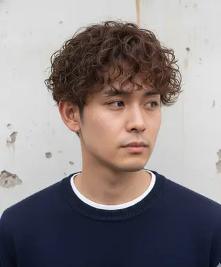 メンズ 【メンズパーマ】 SiLO  三宅のヘアスタイル