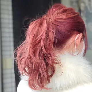 ロング カラー ヘアアレンジ これた🧸ヘアメ職人 ♡髪質改善♡カラーのヘアスタイル