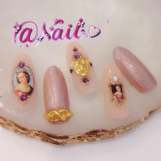 ネイル 小尾 栞のネイルデザイン