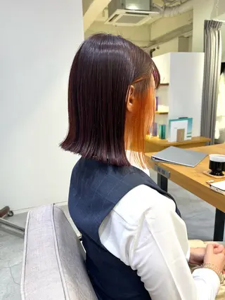 ミディアム 宮永 瑞樹のヘアスタイル