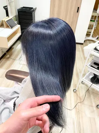 ミディアム カラー 🌈派手髪ハイトーン 🌈鈴木亮太🌈のヘアスタイル