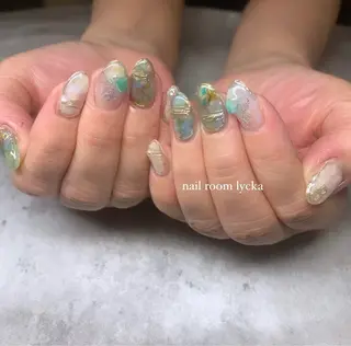 ネイル ﾈｲﾙﾙｰﾑﾘｯｶ 𝐦𝐚𝐲𝐮のネイルデザイン