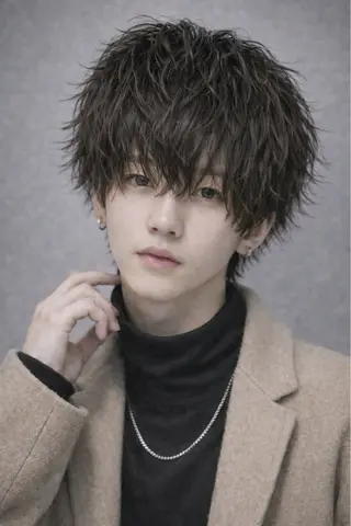 ショート パーマ ヘアアレンジ メンズ ブリーチパーマ職人 Coshoのヘアスタイル