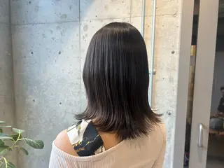 ミディアム カラー モテ艶カラー/ KaRin👼🏻のヘアスタイル