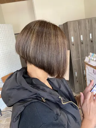 ショート 加藤 泰地のヘアスタイル