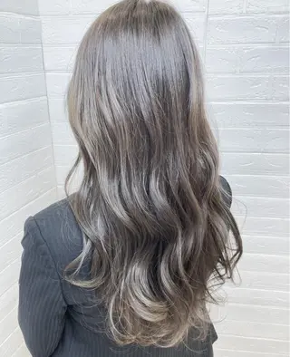 ロング カラー 黒川 真伍のヘアスタイル