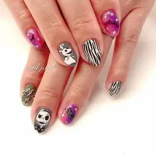 ミディアム nail jaol池袋店所属・ネイルJaol 池袋のネイルデザイン