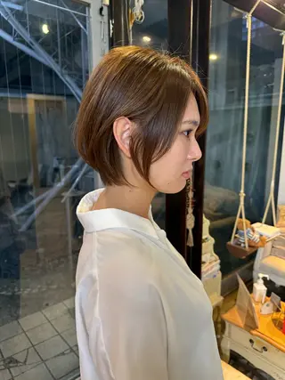 ショート cachecache所属・及川 光のヘアスタイル