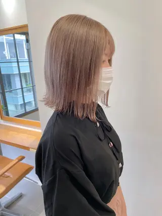 ミディアム ボブ/レイヤー 🌟梅田盛一🌟のヘアスタイル