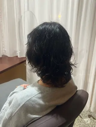 パーマ 川口 日菜のヘアスタイル